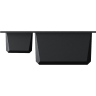 Мойка OMOIKIRI SAKAIME 60-2-BL Tetogranit/черный 4993908